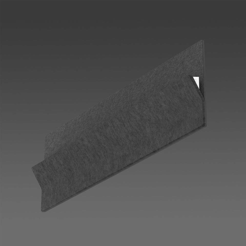 Acoustic alzira wall surface